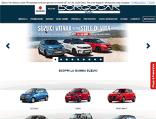Tablet Screenshot of borgocar.it